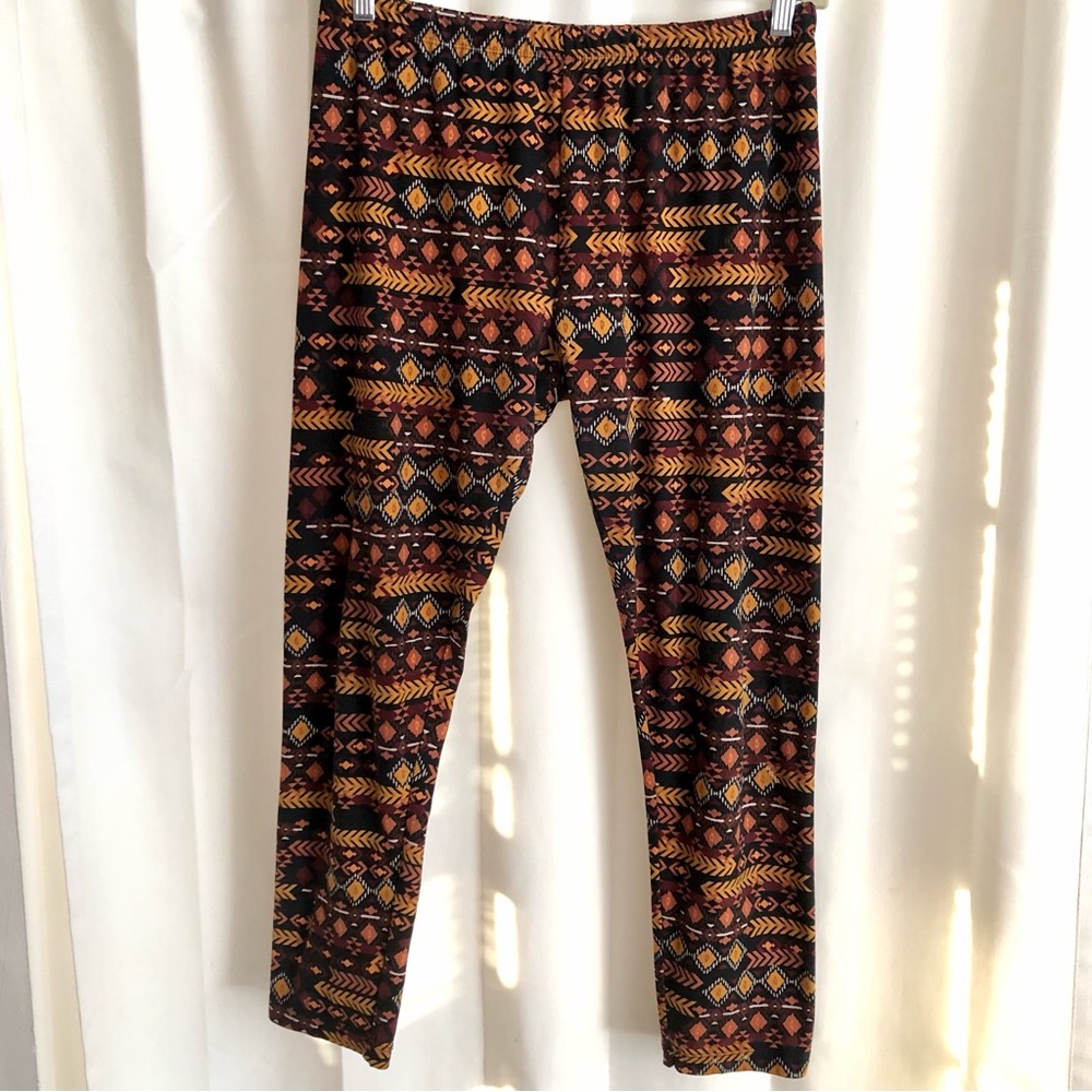 NOBO ankle Aztec print leggings XL soft